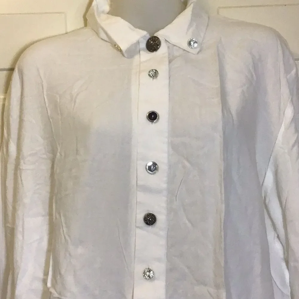 VTG, Deborah Barry For D.K. Forman Women’s Top Blouse Made In USA Size Large
